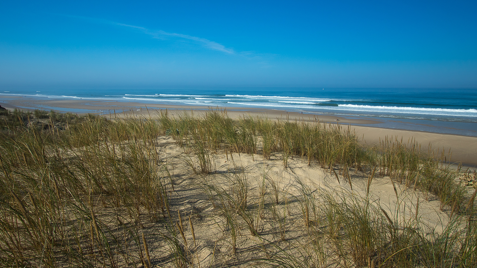 Autunm, best season for surfing, Le Porge