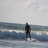 Nice clean waves, Jenness Beach