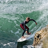 Running the Slot, Steamer Lane-The Slot