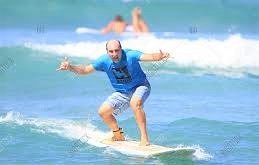 Baul D. hitting up the waves at the Kihei Cove