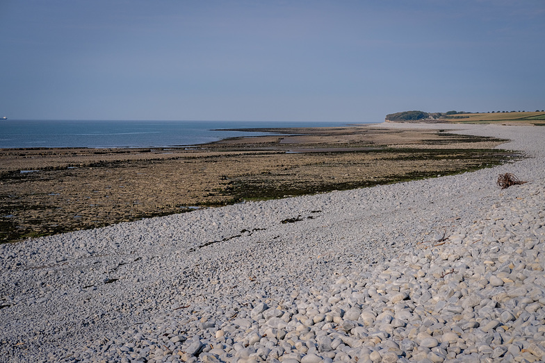 Gileston beach at low tide