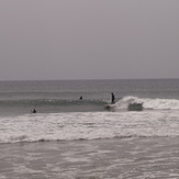 Gawa cruising down the line, Auroville (Pondichery)