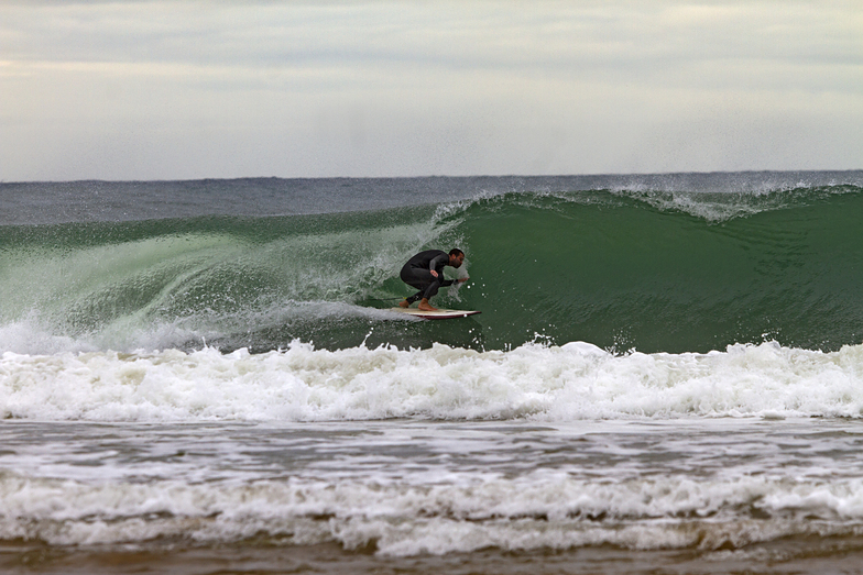 Playa de karraspio surf break