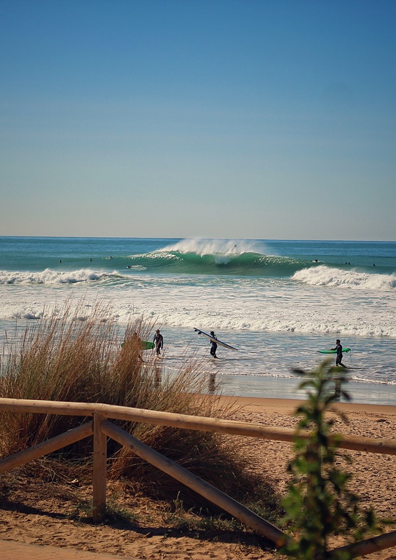 Playa El Palmar surf break