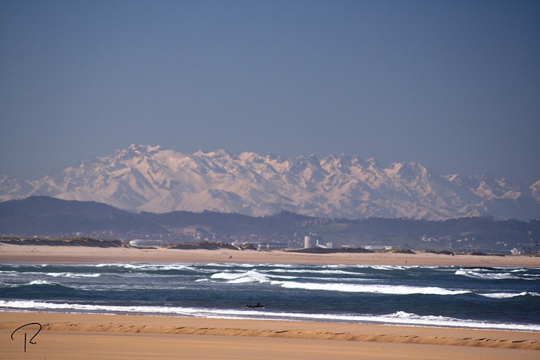 Gran panoramica desde Somo, Playa de Somo