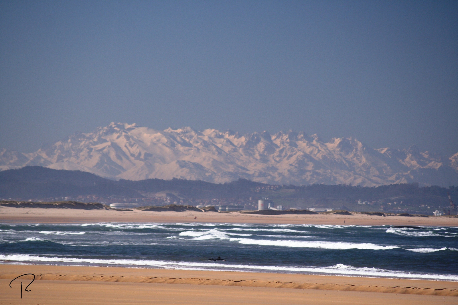 Gran panoramica desde Somo, Playa de Somo