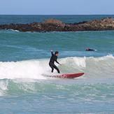 Owen Holt doing some shlongboard therapy, Big Bay