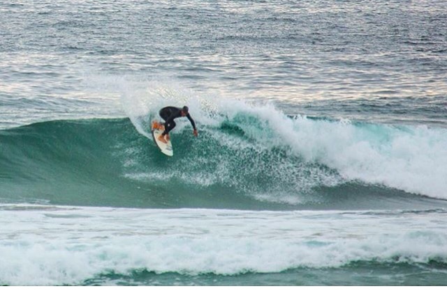 Surfista local , Christian Ibarra, Maitencillo