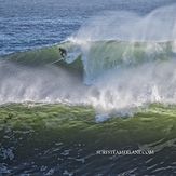 Epic surf at Middle Peak, Steamer Lane-Middle Peak