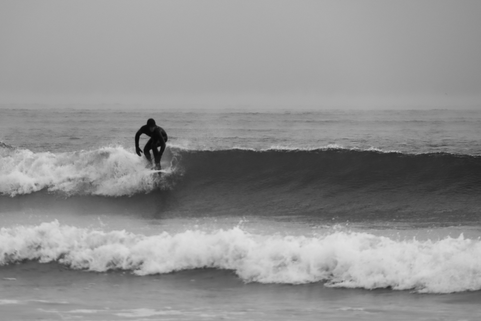 Snow, Baker s Beach