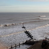 Nov 2020 winter swell, East Runton