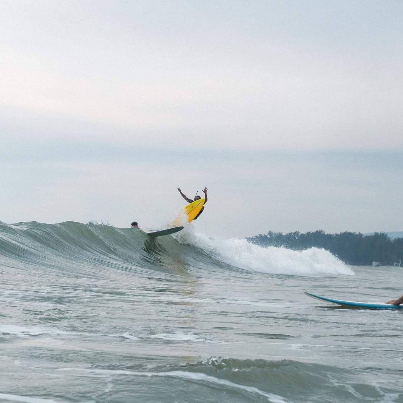 Stoked on the right equipment, Prachuap Khiri Khan