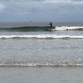 Surfing at North Haven Beach. Adelaide.