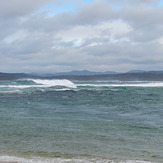 Merimbula Bar on a wild day