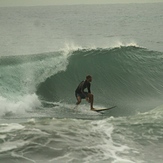 Chinch glass, El Chinchorro (Red Beach)