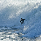 In the middle, Steamer Lane-Middle Peak