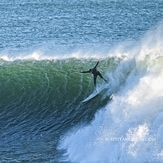 Big drop, Steamer Lane-Middle Peak