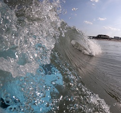 Glassy conditions, Wrightsville Beach photo