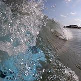 Glassy conditions, Wrightsville Beach