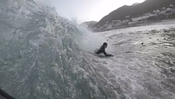 Ross the Boss sending it, Danger Reef photo