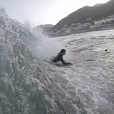 Ross the Boss sending it, Danger Reef