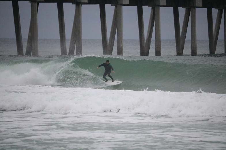 Pensacola Beach Pier surf break