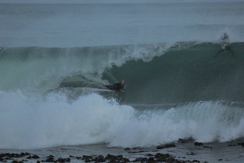 He made it, Kalk Bay Reef