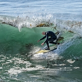 In the barrel, Steamer Lane-The Point