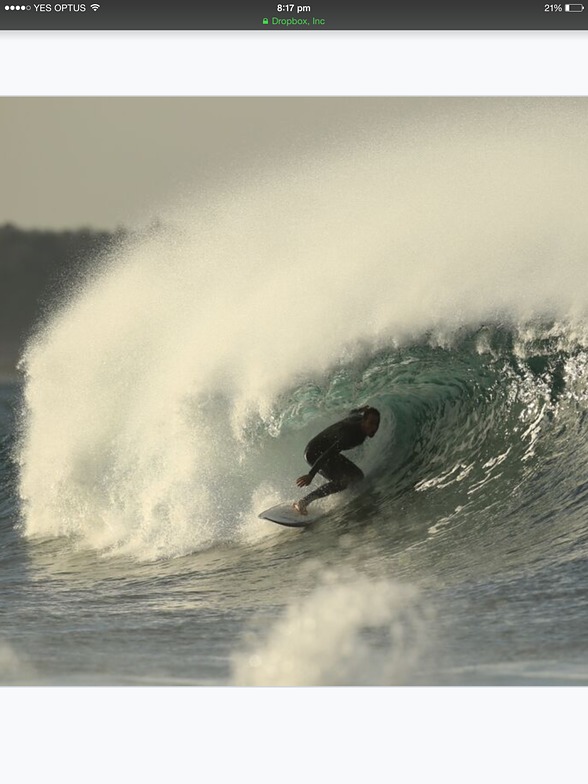 Little Makaha surf break