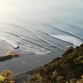 A small day with good lines, Whakatane Heads