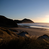 Wharariki evening glass off, Wharariki Beach