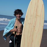 juanito despues de una chapoteada, Monte Hermoso