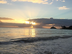 Kailua Beach Sunrise, Kalama photo