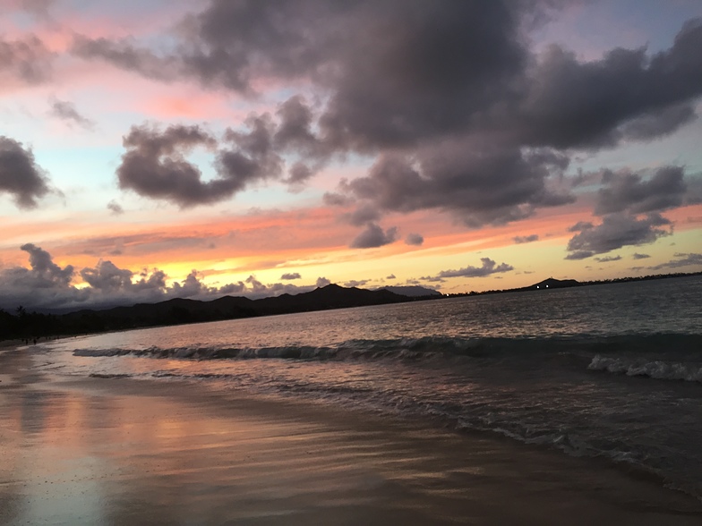 Kailua Beach Sunset Sky, Kalama