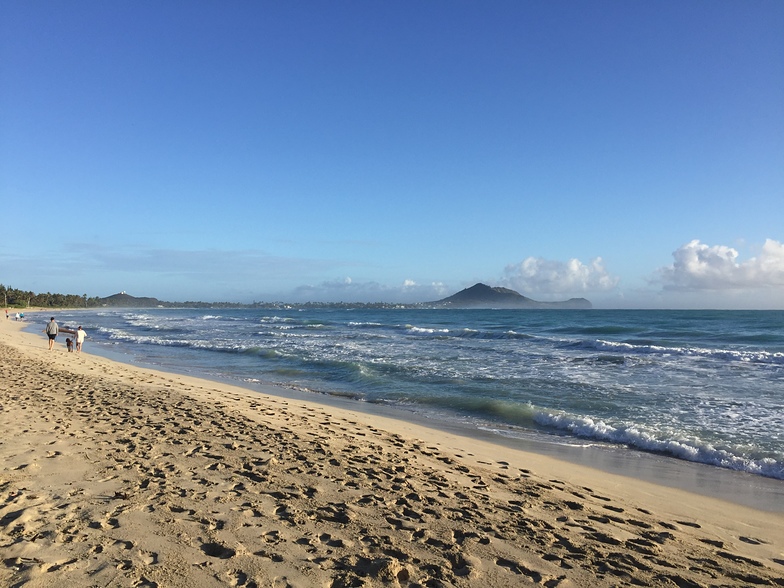 Kailua Beach Wind Chop, Kalama