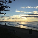 Evening surf, Napier - Hardings Road