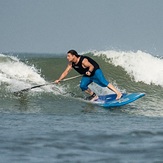 Richard Ragan at Kolatoli point, Cox's Bazar