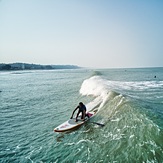 Nor Mohammed, 1st Bangladeshi standup surfer, Cox's Bazar