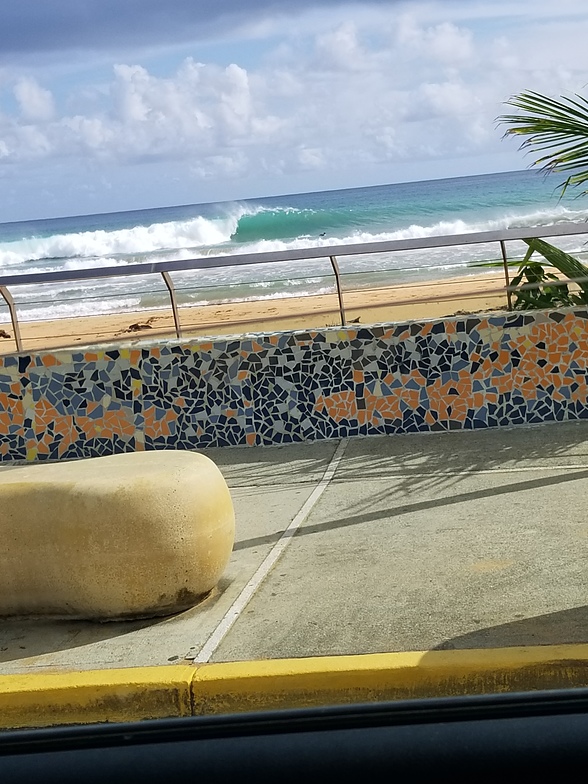 La pared, Luquillo - La Pared