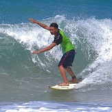 Local surfer, Kudat (Pantai Kosuhui)