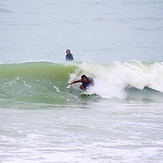 on small berrel, Tengah Beach (Bank Negara)