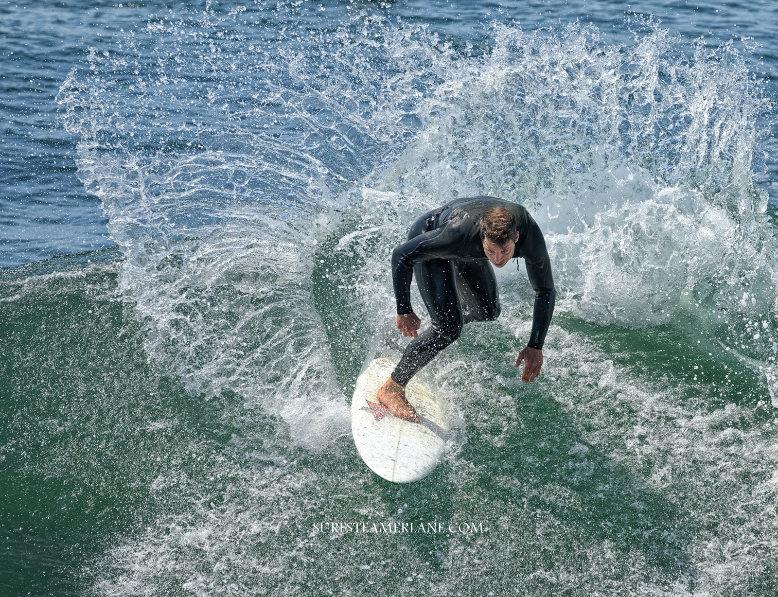 Nice move, Steamer Lane-The Point