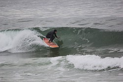 Victor with HP 9'1'' Jimmy Lewis Boards, Livadia photo