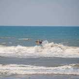 Surf no pico do Vavá, Capao da Canoa