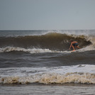 Surf In claudios breaks, Capao da Canoa