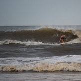 Surf In claudios breaks, Capao da Canoa