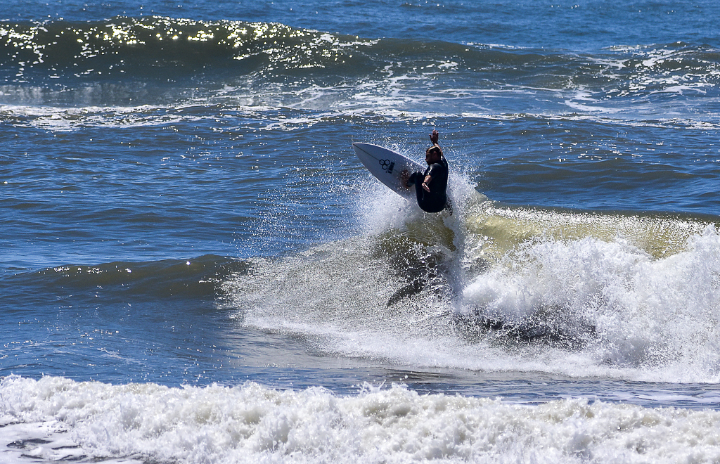Deividi gnomo Surfer local In Vavá point, Capao da Canoa