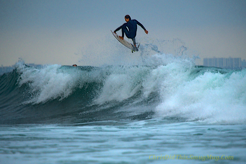 Topanga Point surf break