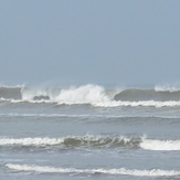 Marejada sur, Playa Novillero