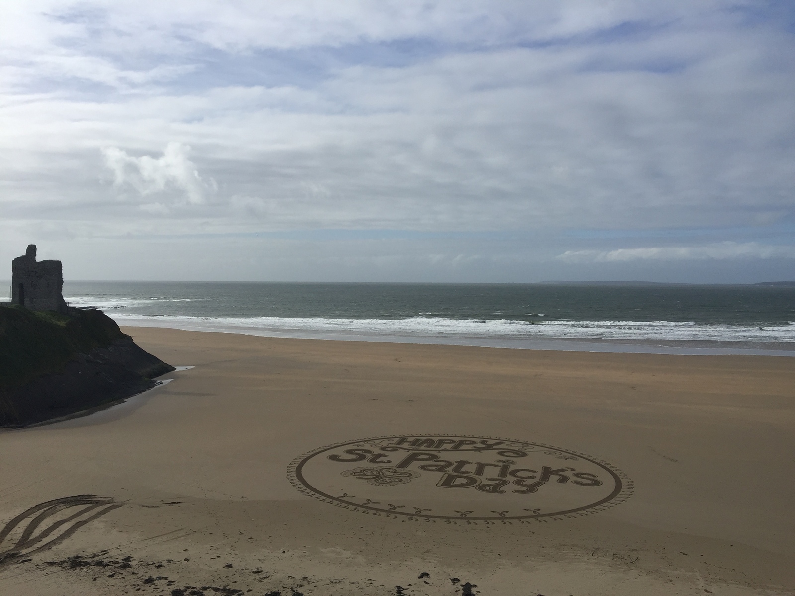 Beach art, Ballybunion